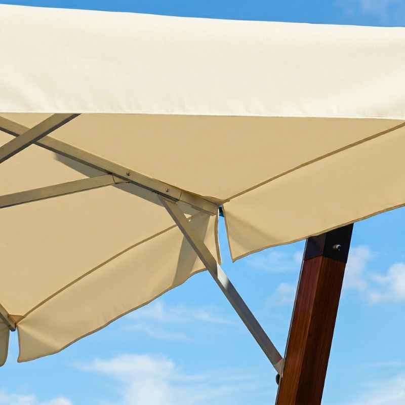 Slunečník boční MASON Terico. Čtvercový 3 x 3 m